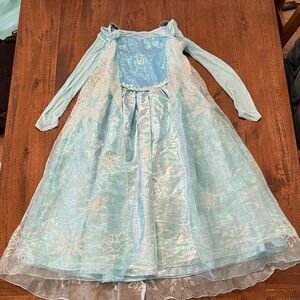 Elsa Frozen Disney Princess Dress- Blue